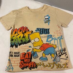 The Children's Place Tan Short Sleeve Tees with Playful Graphics